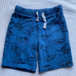 Size 6 Drawstring Racecar Terry Shorts